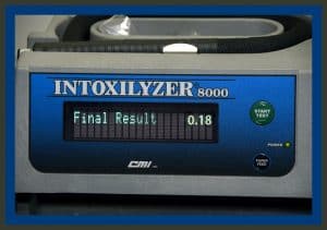 Intoxilyxer DWI breath test